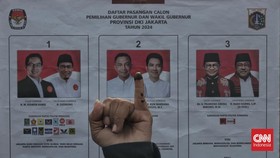 Rekapitulasi KPU Pilgub Jakarta: Pram-Doel Menang di 5 Wilayah Jakarta