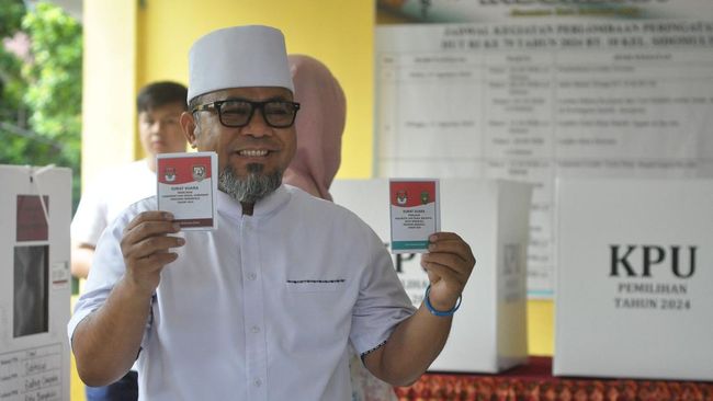 KPU Tetapkan Hasil Pilgub Bengkulu: Helmi Hasan-Mian Kalahkan Petahana