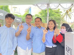 Usai Nyoblos, Cawawalkot Depok Chandra Optimistis Menang 82% Suara