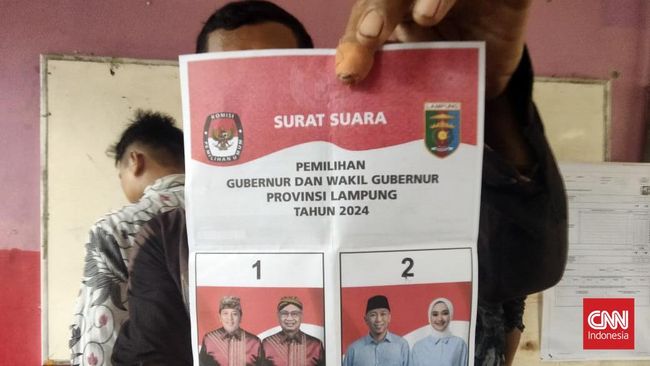 KPU Tetapkan Hasil Pilgub Lampung, Mirza-Jihan Kalahkan Petahana