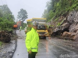 Poros Maros-Bone di Tompo Ladang Kembali Dibuka Imbas Longsor, Macet 2 Km