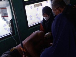 Ketua KPPS di Bima yang Dibacok saat Pencoblosan Dipulangkan dari Rumah Sakit