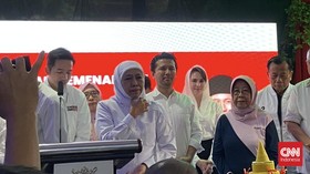 Khofifah-Emil Ajak Semua Bersatu Usai MK Tolak Gugatan Risma-Gus Hans