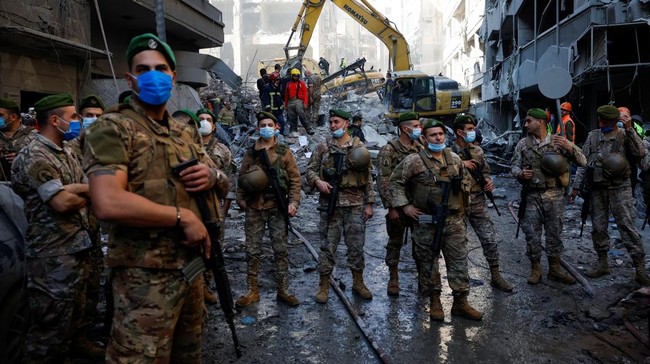 Militer Lebanon mengerahkan pasukannya ke arah selatan negara tersebut usai gencatan senjata antara Israel-Hizbullah pada Rabu (27/11).