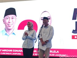 Perolehan Suara Mirza-Jihan pada Pilgub Lampung 2024 di 15 Kabupaten/Kota