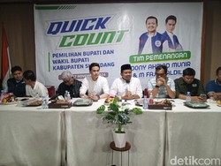 QC SRC: Paslon Dony-Fajar Unggul 51 Persen di Pilbup Sumedang