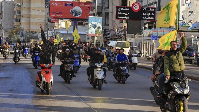 Gencatan senjata di Lebanon, Hizbullah klaim kemenangan atas Israel, nyatakan siap lanjut perlawanan dukung Palestina.