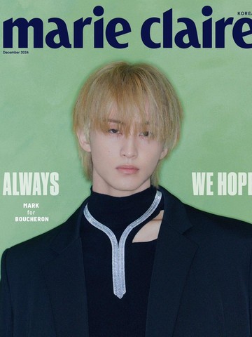 Mark NCT Pamerkan Karisma yang Kuat di Pemotretan Marie Claire Korea Edisi Desember 2024
