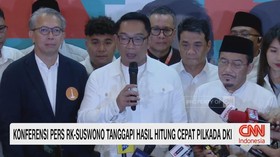 VIDEO: Konpers RK-Suswono Tanggapi Hasil Hitung Cepat Pilkada DKI