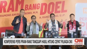 VIDEO: Konpers Pram-Rano Tanggapi Hasil Hitung Cepat Pilkada DKI
