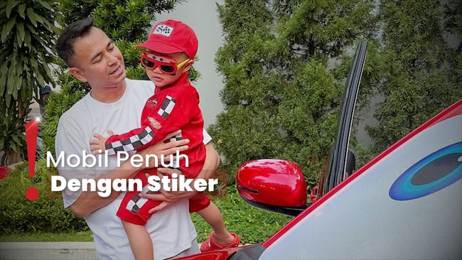 Rayyanza Ultah ke-3 Tahun, Raffi Ahmad Hadiahkan Mobil Favorit Anak