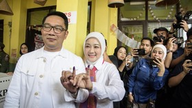 RK Sungkem ke Rumah Ibu Usai Nyoblos di Bandung