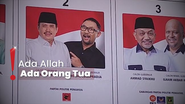 Pakai Foto Nyeleneh, Ronal Surapradja Berharap Menang Pilkada Jabar