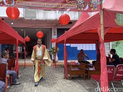 Unik! TPS di Odeon Kampung Naga Sukabumi Bernuansa Tionghoa