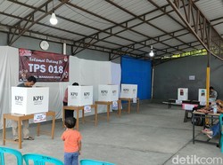 Melihat TPS Tempat Wapres Gibran Rakabuming Nyoblos di Manahan Solo