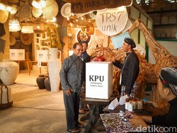 Menengok TPS Estetik di Kulon Progo, Dihiasi Ornamen Seni Serat Alam