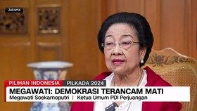 VIDEO: Megawati Nilai Demokrasi di Indonesia Terancam Mati