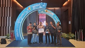 Dinas PUPR Blora Raih Penghargaan Bidang Konstruksi dari KemenPUPR