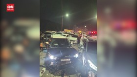 VIDEO: Kecelakaan Beruntun di Korea Selatan Akibat Badai Salju