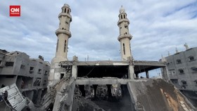 VIDEO: Penampakan Kerusakan Masjid di Gaza usai Digempur Israel