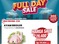 Ayam Broiler Banting Harga di Transmart Full Day Sale