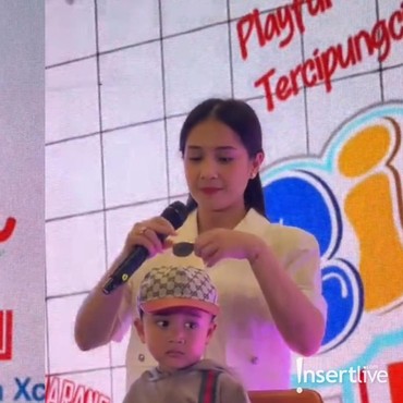 Antusiasme Nagita Slavina Bikin Taman Bermain Cipungland