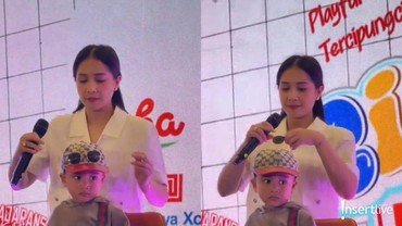 Antusiasme Nagita Slavina Bikin Taman Bermain Cipungland