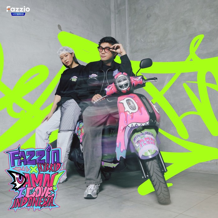 Fazzio Hybrid X Damn! I Love Indonesia
