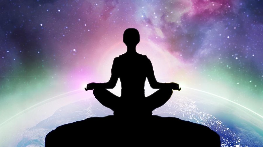 Ilustrasi meditasi