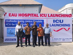 Indonesian AID Bangun ICU Pertama di East Africa University Hospital Somalia
