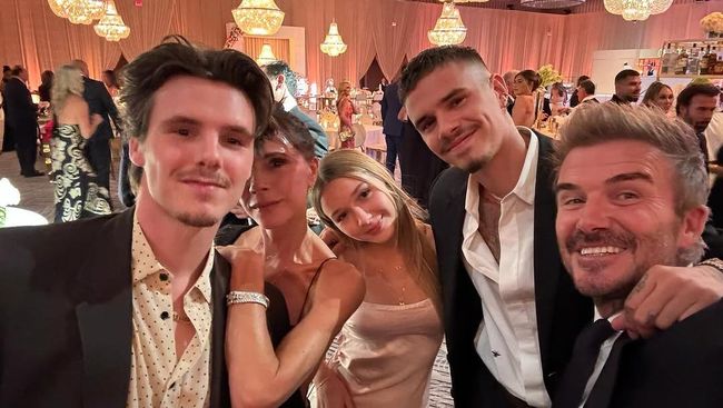 Pesan Cinta Harper untuk Brooklyn di Tengah Memanasnya Konflik Keluarga Beckham