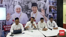 Tim Pemenangan Klaim Khofifah-Emil Unggul Real Count Internal 60,41%