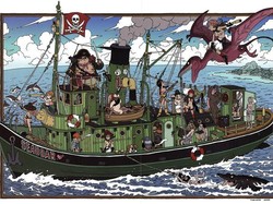 Ingat Lagi Ilustrasi Bajak Laut Ciptaan Akira Toriyama 33 Tahun Lalu