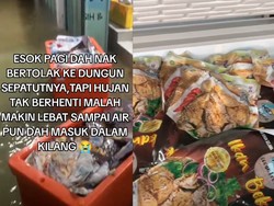 Gegara Kebanjiran, Penjual Ini Jual Rugi 6.000 Kg Ikan!