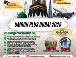 Umroh Plus Dubai 10 Hari 2025 Mulai 29 Jutaan