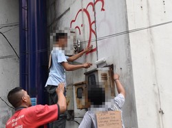 5 Remaja Pelaku Vandalisme di Surabaya Diamankan, Dihukum Ngecat Tembok