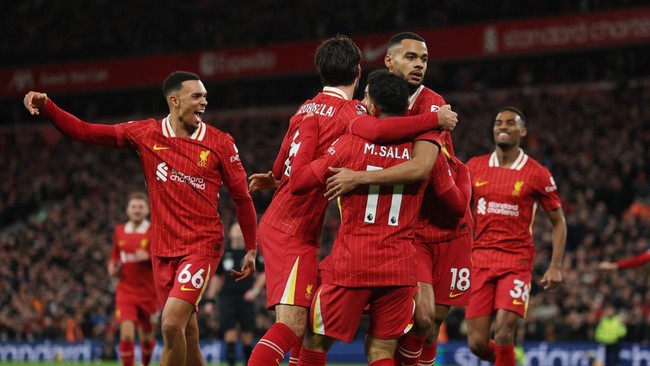 Liverpool berhasil mengalahkan Manchester City 2-0 pada pekan ke-13 Liga Inggris di Stadion Anfield, Senin (2/12) dini hari waktu Indonesia.