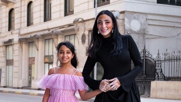 Logina Salah berstatus Bunda anak Satu