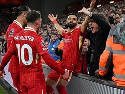 Mo Salah Samai Rekor Wayne Rooney