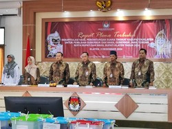 KPU Klaten Bakal Serahkan Hasil Rekapitulasi Suara Pilkada 2024 Besok