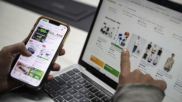 Sri Mulyani Akan Pajaki Pedagang di Shopee, Tokopedia Cs