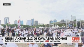 Reuni Akbar 212 Di Kawasan Monas