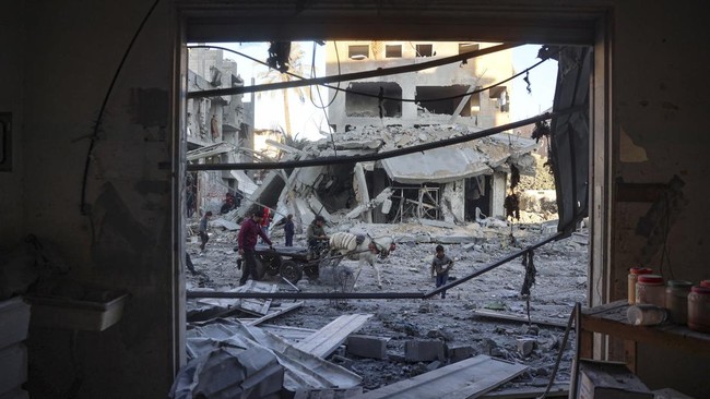 Perundingan gencatan senjata antara kelompok Hamas yang menguasai Gaza dan Israel disebut hampir mencapai kata sepakat.