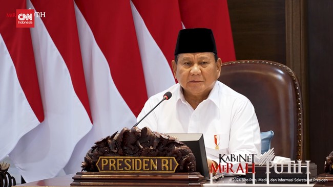 Presiden Prabowo Subianto mengatakan banyak menteri di Kabinet Merah Putih yang dipimpinnya kini diisi oleh lulusan dari Akademi Kepolisian (Akpol).