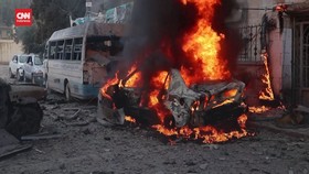 VIDEO: Penampakan Kerusakan Serangan di Suriah