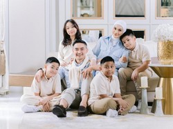 Foto Prewedding Zumi Zola dan Putri Zulhas Bareng Anak-anak
