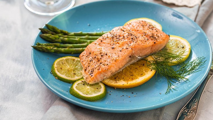 Ilustrasi salmon