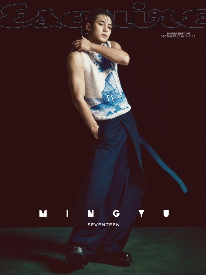 Kim Mingyu atau lebih dikenal secara mononim dengan nama Mingyu kembali terpilih menjadi model sampul majalah ternama. Ya, anggota tertinggi di SEVENTEEN ini kini menghiasi tiga versi cover majalah Esquire Korea edisi terbaru./ Foto: x.com/esquirekr