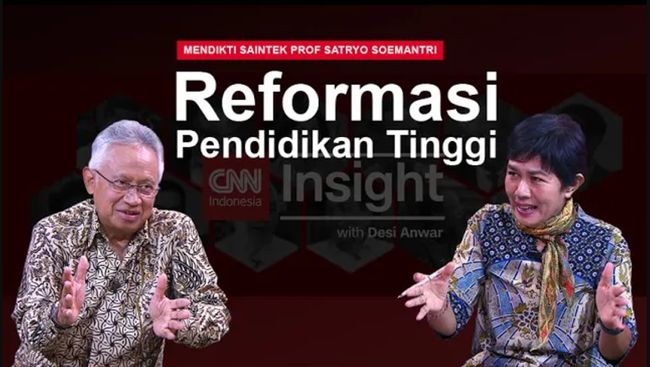 VIDEO: Mendiktisaintek Bicara Reformasi Pendidikan Tinggi
