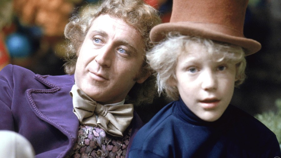 Cuplikan adegan Peter Ostrum di film Willy Wonka & the Chocolate Factory (1971).